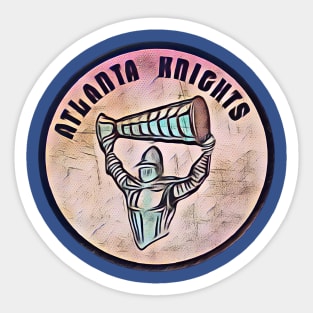 Atlanta Knights Hockey Sticker